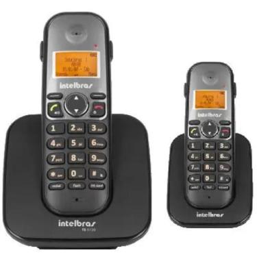Imagem de Kit Telefone Sem Fio TS 5120 + 1 Ramal TS 5121 Intelbras