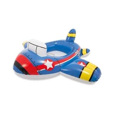 Imagem de Baby Bote Kiddie Boia Inflável Policia Bombeiro Avião Intex, AVIAO