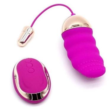 Imagem de Vibrador wee bullet em silicone recarregável com saliência 10 vibração