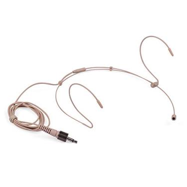 Imagem de Microfone de cabeça leve com condensador e plugue de 3,5 mm compatível com transmissor sem fio Sennheiser Bodypack