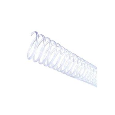 Imagem de Espirais para Encadernação Cristal/Transparente 7mm 25 Folhas 100 und 