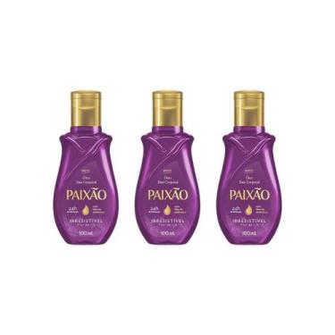 Imagem de Oleo Corporal Paixao 100Ml Irresistivel-Kit C/3Un - Paixão