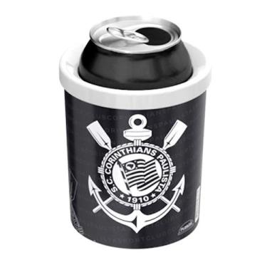 Imagem de Porta Latas de Cerveja Refrigerante 350ml Corinthians Timão - Plasútil