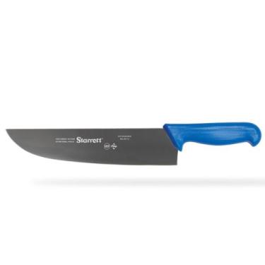 Imagem de Faca para Carne Lâmina Reta Larga 30cm Azul Starrett BKL303-12