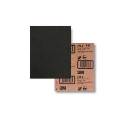 Imagem de Folha Lixa Ferro 3m 221T 225x275mm Grão P80