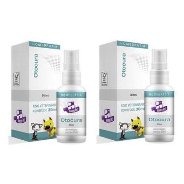 Imagem de 2 Otocura Terapia Homeopet 30ml Cães E Gatos Envio Imediato - Real H