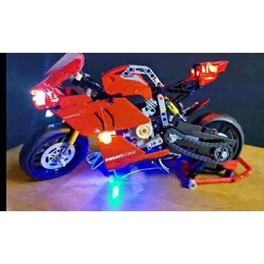 Imagem de Shining Blocks LED Lighting Kit for Lego 42107 Technic Ducati Panigale V4 R