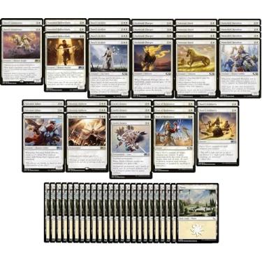 Imagem de Magic The Gathering White Creature Introductory Deck - Starter Deck - Mono White - Modern Legal - Custom Built - MTG - 60 Card!