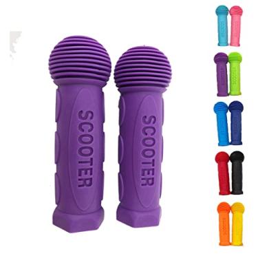 Imagem de 1 par de guidão para scooter para crianças de 2-3-4 rodas, micro kickboard ou micro scooter, acessórios de scooter para crianças, carro de balanço, scooter à deriva, scooter de balanço, carrinho de