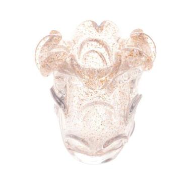 Imagem de Vaso de Vidro Italy Dourado 11,5x13cm 4816 - Lyor - LYOR, WOLFF, ROJEM