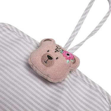 Imagem de Trocador de bebê portátil com porta Fraldas com Bichinho de Pelúcia - 