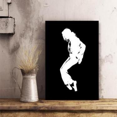 Imagem de Quadro Michael Jackson Pop decorativo Tela de Tecido - Wall Frame