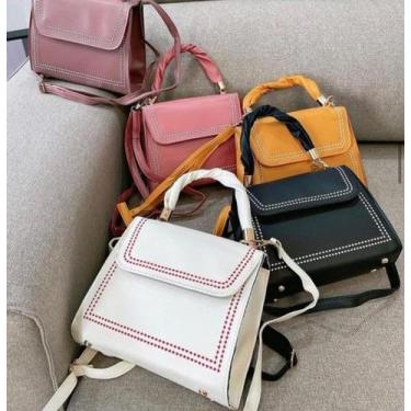 Imagem de Bolsa feminina caprichosas com alça para ombro média - Caprichosa Bols