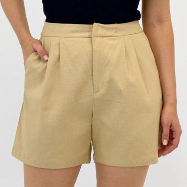 Imagem de Shorts Beagle Alfaiataria em Tecido Feminino-Feminino