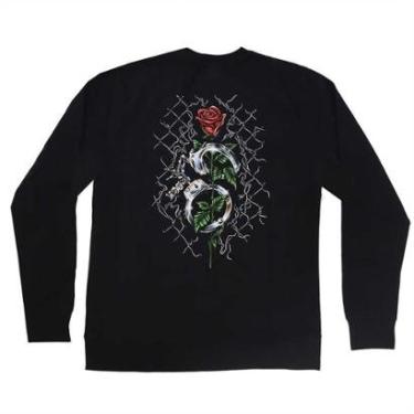 Imagem de Moletom DGK Careca Freedom Crewneck - Preto (Importado)-Masculino