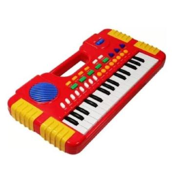 Imagem de Teclado Piano Musical Infantil com Sons Eletrônicos 32 Teclas - FUN GA