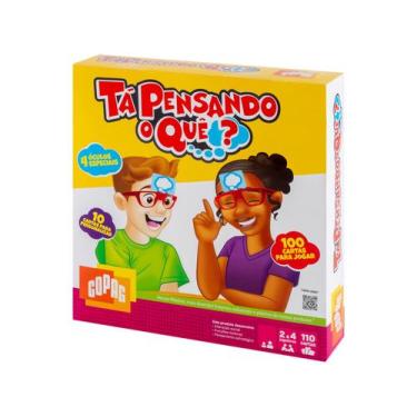 Imagem de Jogo de Adivinhação Tá Pensando o Que - Copag 110 Cartas e Acessórios