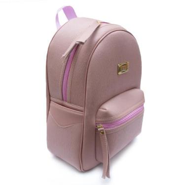 Imagem de Mochila feminina para viagem passeio escola caderno grande - Shelle, R