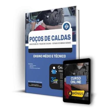 Imagem de Apostila Prefeitura de Poços de Caldas - MG - Ensino Médio e Técnico