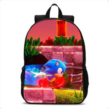 Imagem de Mochila Sonic Escolar Bolsa Infantil Volta As Aulas Novidade - Broome,