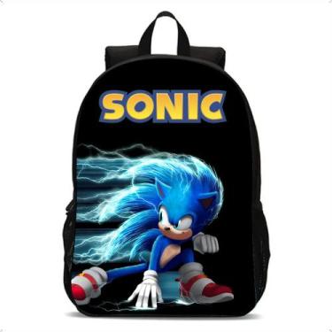 Imagem de Mochila Sonic Escolar Bolsa Infantil Volta As Aulas Novidade - Broome,