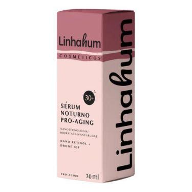 Imagem de Sérum Facial Noite Efeito Lifting Pro-aging Nanotecnologia - Linhahum