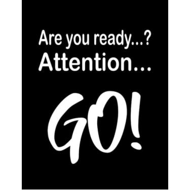 Imagem de Watersports Paddling Rowing Rower Paddler Watersports Starting Signal Notebook: 8.5" x 11" Blank Lined with 100+ Pages