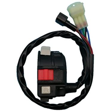 Imagem de Tuzliufi Alavancas de controle de interruptor Start Light Kill para farol esquerdo para Yamaha 5TG-83973-09-00 5TG-83973-00-00 YFZ450 YFZ450S YFZ450LES YFZ450T YFZ450SET 2004 2005 Z770LES 32