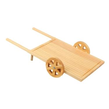 Imagem de WeiLaiKeQi Carrinho de exibição de sushi placa de madeira bandeja de sushi suporte para sushi sashimi lanches, 30cmx13cm