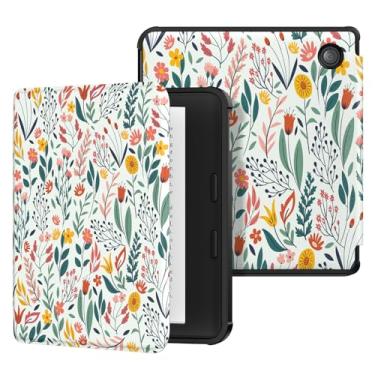 Imagem de MoKo Capa para Kobo Libra Color 17.8 cm versão 2024, ultrafina, leve com ativação automática / hibernar, capa fólio para Kobo Libra Color 17.8 cm 2024, verde agave