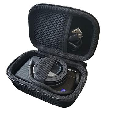 Imagem de WERJIA Estojo rígido compatível com câmera digital Sony RX100 VII/RX100 VI/RX100 V/RX100 IV/RX100 III/RX100 II (apenas capa)