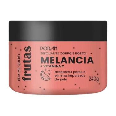 Imagem de Esfoliante Corpo e Rosto Melancia e Vitamina C Poran 240g