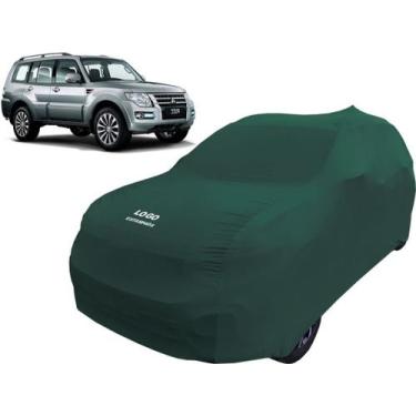 Imagem de Capa Automotiva Mitsubishi Pajero Full Tecido Cor Preta - Mz, Verde