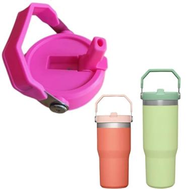 Imagem de Tampa de canudo de substituição de 850 g - Apto para Stanley 590 ml, 850 g Iceflow Flip Tumbler (rosa, 20 a 850 g)