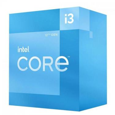 Imagem de Processador Intel Core i3-12100, 4-Core, 8-Threads, 3.3GHz (4.3GHz Tur