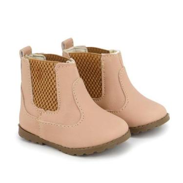 Imagem de Bota Bebê Botinha Infantil Jequinha com Elástico Calce Fácil Solado An