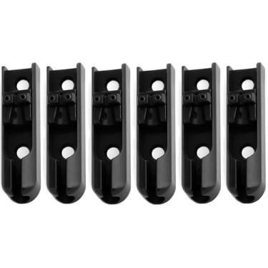 Imagem de Ponte Monorail Regulável Preta Para Contra Baixo De 6 Cordas