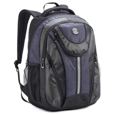 Imagem de Mochila De Costas Escolar Juvenil Bolsa Resistente Viagem Meninos Mate