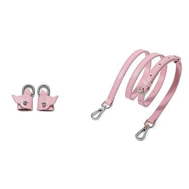 Imagem de Kit de modificação de alça de ombro para mini bolsa Longchamp Bolsa de mão atualizada, acessórios de modificação de bolsa de ombro, rosa, 95-115CM