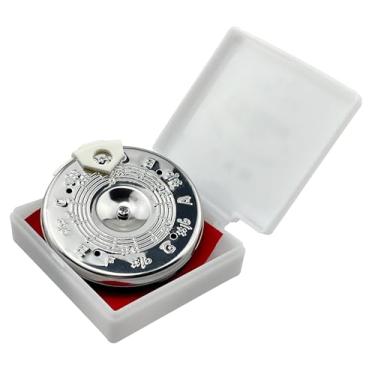 Imagem de 1 peça de tubo de inclinação de 13 tons, afinador de tubo cromático sensível, com caixa de armazenamento, para guitarra baixo, violino, ukulele, afinação cromática