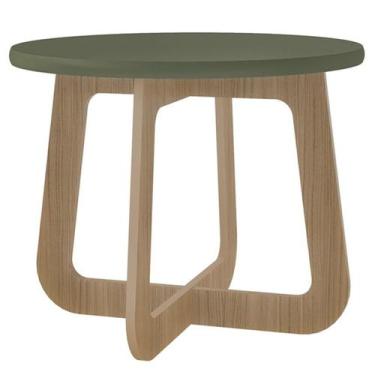 Imagem de Mesa de Centro Para Sala de Estar 59 cm 4532 Menta Carvalho ARLY - Mil