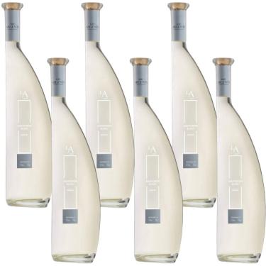 Imagem de Cx 6 Vinho Seco Branco Sauvignon Blanc L.A. Luiz Argenta Jovem 750 Ml