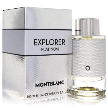Imagem de Perfume Masculino Montblanc Explorer Platinum Mont Blanc Eau De Parfum 100 Ml