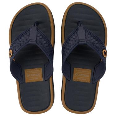 Imagem de Chinelo Infantil Cartago Coimbra Menino - Marinho e Bege