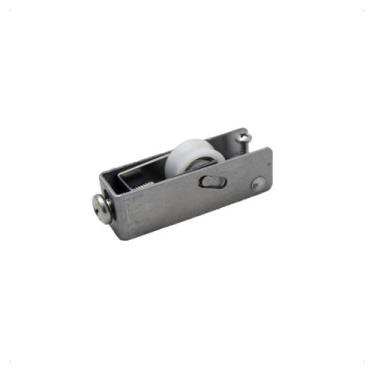 Imagem de Roldana Carrinho Inox Suprema Convencional Simples 100kg Trilho V - RR