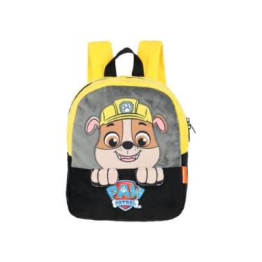 Imagem de Mochila Infantil De Costas Pequena Pelúcia Patrulha Canina- Luxcel - L