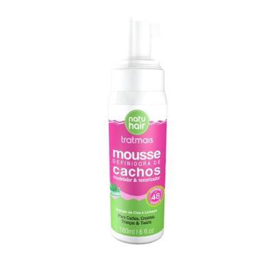 Imagem de Mousse Definidora de Cachos Natuhair TratMais 180ml