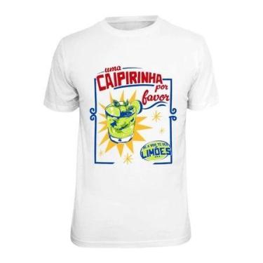 Imagem de Camiseta Feminina Carnaval Uma caipirinha por favor Várias Estampas Me