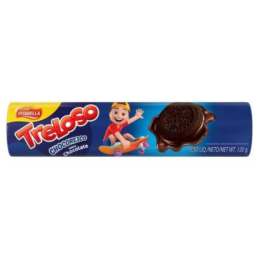 Imagem de Biscoito Chocolate Vitarella Treloso Chocoresco 120g