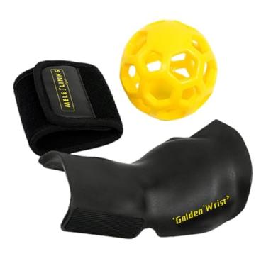 Imagem de Bola de treinamento de golfe, bola de treinamento de swing de golfe, auxílio de treinamento de swing de golfe, corretor de postura de swing de golfe, auxílio de treinamento de pulso de golfe